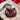 New Red Brown Genuine Leather Handmade Fox Coin Purse Wristlet Key Case