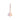 New Pink Shabby Chic Gothic Victorian Candle Stick Decorative Candle