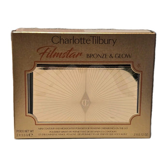 CHARLOTTE TILBURY FILMSTAR BRONZE & GLOW-LIGHT MEDIUM (0.12OZ/3.5G) NEW IN BOX