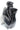 Vtg 1990s Abstract Black Retro Ceramic Modernist Sculpture Figure Man in Suit