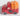 Sealed Red Truck W/ Halloween Pumpkins In Bed Salt And Pepper Shaker Salt N 