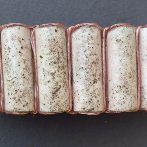 Vintage 1960s Artist Metal Modernist Belt Buckle Pendant Abstract Organic #39