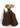 Vintage Brown Western Doll Minature Cowboy Hair-On Leather Chaps