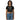 Women's Black Organic "Because I'm Boujie" Crop Top