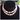 Vintage Pink Double Beaded Choker Necklace