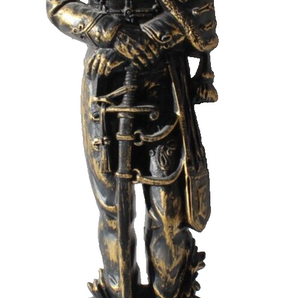 Vtg 1965 BURWOOD PRODUCTS Plastic MILITARY SOLDIER European WALL PLAQUE 25” Tall