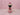 New BELLA LUX Valentines Love Pug Princess On A Pink Macaron Figurine Decor