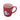 New Red & Pink Poodle Dog Christmas Candy Cane Soft Touch Coffee Tea Mug Gift