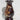 Vintage Brown 1970s Table Top Pottery Porcelain Flower Vase