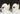 Vtg MCM Girly White Salty and Peppy Tropical Fish Decorative Table Decoration 