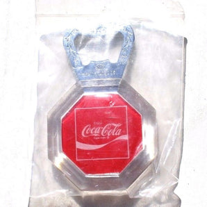 Vintage Rare Coca Cola Soda Pop Advertising Magnetic Fridge Beer Bottel Opener