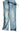 New 2 Tone Cat & Jack Denim Blue Pants Overalls Medium (7/8)
