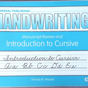 Handwriting: Introduction To Cursive Level M/c by Thomas M. Wasylyk (2001,...