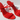 New Marc Fisher LTD Calisty Red Ankle Strap Sandals High Heel Size 9 M