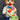 Vintage 1980's Paper Mache (Funny) Painting Clown Table Top Statue Art