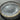 Vintage MCM Swirl Art Glass Plate Textured Platter Gold Trim 8 1/2" Across