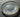 Vintage MCM Swirl Art Glass Plate Textured Platter Gold Trim 8 1/2" Across