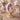 New Easter Diorama Pink Gold Egg Pedestal Bunny Rabbit Resin Figurine Decor 9.5"