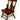 Vintage Rustic Wood VICTORIAN Country Shabby Chic Wood Doll Dinning Chair 