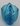 Vintage Celeste OPAL Blue Glass Open Back Swan Figurine Trinket Dish