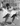 Vintage B&W 1940's Young Teenager Girls Marching Band Twirling Baton Photo #584
