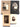 Vintage Lot of 4 1900's Family / Individual Photo STUDIO GRAND W/ Built In Frame