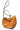 Vintage Brown Mini Crossbody Lambskin Coin Purse