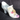 Vintage Miniature Victorian High Heel Boot Ceramic Shoe W/ Gold Trim