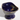 Vintage 1920s HH&G Ltd England Hand Painted Blue GOLDEN MOON Sugar Bowl