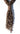Brown Fashion Cocktail  Long Beaded Rope Cuff Neck Costume Jewelry Necklace 