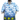 Vtg  INTRINSIC Blue Asian Dragon Mens Collar Button Up Rayon Shirt Large