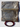 Vintage 1970s MCM Lady's Pride Lucite Handle Retro FOIL GOLD Bag Purse