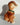 Vintage 19Royal Copley Puppy Dog Brown Cocker Spaniel Figurine Pottery