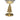 New Christmas Holiday Party Metal Gold Stem Christmas Tree Wine Glass Cup