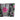 New Set of 2 Betsey Johnson Glass Pink Coffee Mugs Rose Floral Rhinestone