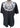 ENVAE BLACK And SILVER METALLIC Inside Out Hip Rocker MENS T-SHIRT SIZE Large