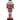 New Pink / Red Nutcrackers Toy Solider Drumming Christmas Room Decor Figure