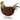 New Retro Farmhouse Wood Gold Metal W/ Marble Base Rooster Chicken Room Decor