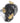Black Gold Halloween Skull W/ Bees Room Decor Decoration Figurine Sculpture