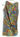 Vintage 1960s Retro Mod MCM Psychedelic Sleeveless Needle Dress 