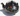 Vintage Black Rooster / Hen Handpainted Japanese Style Tea Pot
