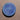 Vtg Poker / Casino Clay Chip - Dark Blue DCH ($1.00)