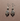Vintage Light Weight Western South West Chunky Dangling Pierced Earrings