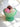 New Retro Diner Scoops Of Ice Cream In Glass Frosted Bowl Candle Birthday Gift