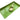 New Large Green Plastic Tennis Chip N Dip Veggie N Dip Party BBQ Serving Tray