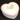 Vintage Fenton Double Heart "Rose Garden" White Satin Glass Trinket Dish w/ Lid