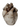 New White Heart Body Part Spooky Gothic Halloween Candle Decorations