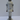 New Silver / White Dark Skin Nutcrackers Toy Solider Christmas Room Decor Figure