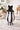 New Black & White Stripped W/ Bow Top Kitchen Cookie Jar Kitchen Canister