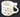 New White / Gold MCM Swan Shapped Bird Ceramic Christmas Holiday Coffee Mug